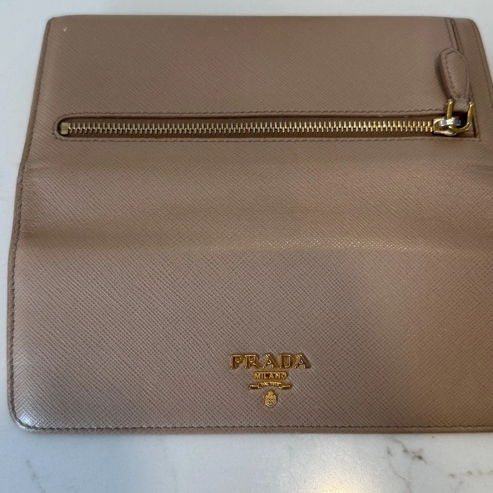 Prada Saffiano leather wallet